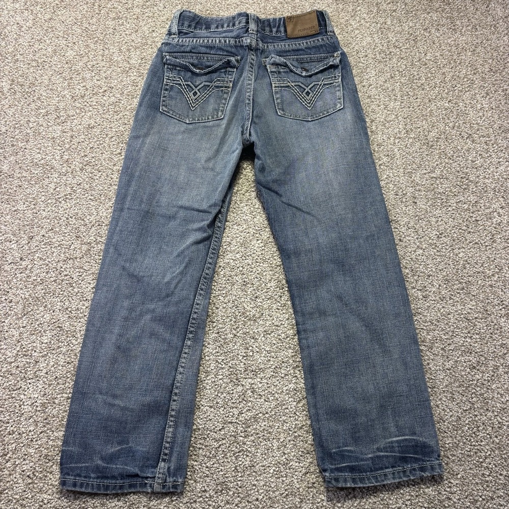 Flypaper Jeans Boys 7 Reg Blue Medium Wash Regular Straight Denim Pockets